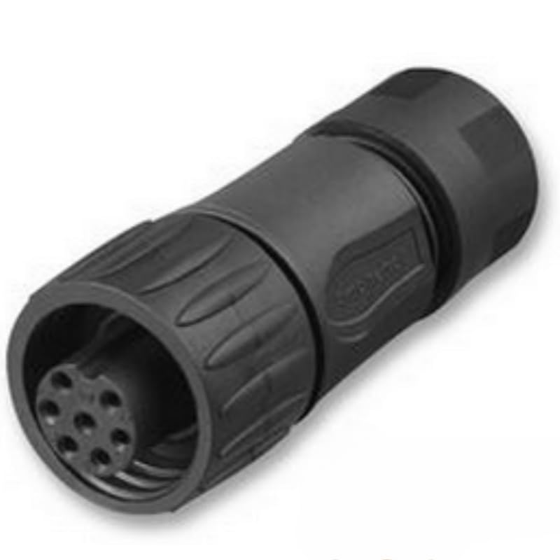 1PC C016 4-pin 7-pin Aviation Plug (Hole) C16-1 M24 Thread (4 core Female seat)