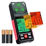 EMF Meter EMF Detector 3-in-1 Portable Electromagnetic Field Radiation Detector for EF, RF, MF, WiFi Signal, Handheld EMF Tester Digital LCD with Alarm for Home, Office, Outdoor