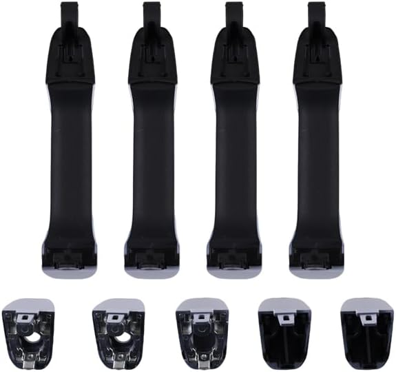 1 Lot Exterior Door Handle Compatible with 2014-2018 Chevrolet Silverado Suburban Tahoe GMC Sierra Yukon (White)