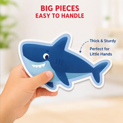 Image of Webby Wild Animals Level Up Jigsaw Puzzles for Kids