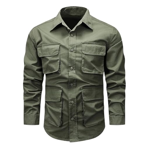 Chemise casual veste homme loose et respirante au look authentique workwear