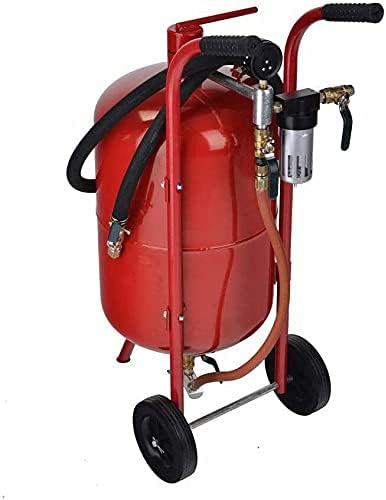 Portable 10 Gallon Pressurized Abrasive Air Sandblaster Sand Blaster W/Nozzle NEW,Jikkolumlukka