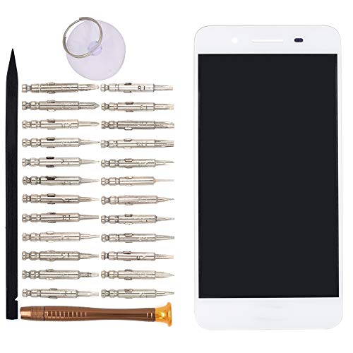 Image of LCD Screen Display Digitizer Touch Panel Without Frame Screen Replacement for Huawei Enjoy 5s Huawei GR3(White)