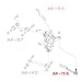 Godspeed AK-156-A Adjustable Toe Rear Control Arms, Set of 2, compatible with Lexus IS200t / IS250 / IS300 / IS350 (XE30) 2014-21