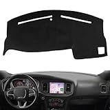 Yiz Dash Cover Mat Custom Fit for Dodge Charger 2011-2021,Dashboard Cover Pad Carpet J24