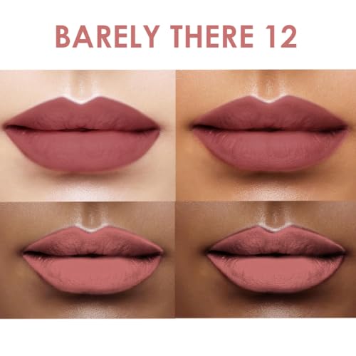Image of One Wish Creamy Matte Lipstick Long Lasting for Women - Barely There Shade 12 | Full Coverage | No Dryness | SPF | Vitamin E, Almond Oil & Shea Butter for Moisturising Lip | 8 Hrs Lasting | Smooth Finish | 3.8 gm