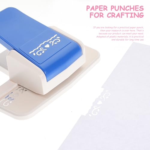 Perforadora de papel con troquel de hierro preciso y cuerpo ligero para tarjetas 7