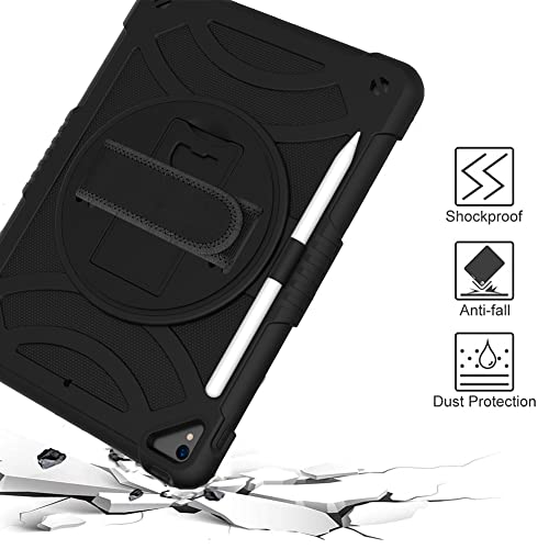 10.2 Inch Case For Ipad 9Th/8Th/7Th Generation 2021/2020/2019 Silicone Protective Cover With Pencil Holder Handle And Shoudler Strap Stand #TOP3