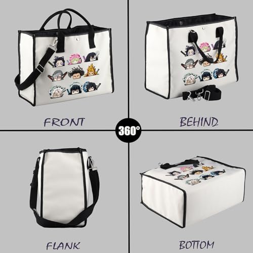 Bolsa tote con diseño anime VAMSII miniatura 5