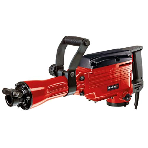 Einhell Abbruchhammer TC-DH 43 (1.600 W, 43 J Einzelschlagstärke, robuste SDS-hex-Werkzeugaufnahme, 180°-verstellbarer Zusatzhandgriff, inkl. Spitz- und Flachmeißel, Koffer) – Bild 3