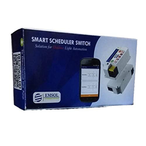 Image of Smart Timer Light Scheduler Switch| Real time Clock with Android App Based Device Schedule Configuration |Without Internet or Wi-Fi Router (ABS)