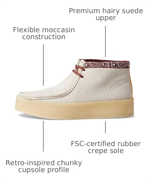 Image of Clarks mens Wallabee Cup Boot