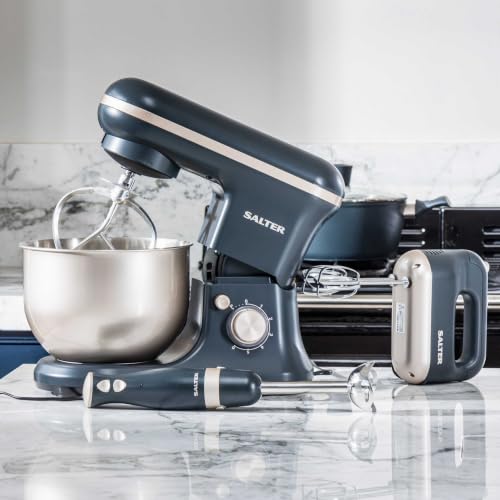 Salter Marino Küchenmaschine 1200 W, 5 l Edelstahlschüssel – Ansicht 2