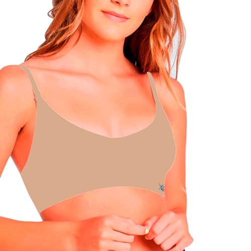 KEHAT - 181 Top niña básico (Unidad) Color: Vison Talla: 8/10