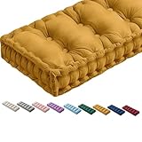 EMBALLAGE ET INSTRUCTIONS D'ENTRETIEN : Ce coussin de banc sous vide reprend sa forme initiale en 24 à 48 heures. Lavable en machine pour un entretien facile, il suffit également d'essuyer les taches avec un chiffon humide au quotidien. Son tissu respirant assure un confort optimal. Attention : il n'est pas imperméable ; évitez de l'utiliser par temps de pluie.