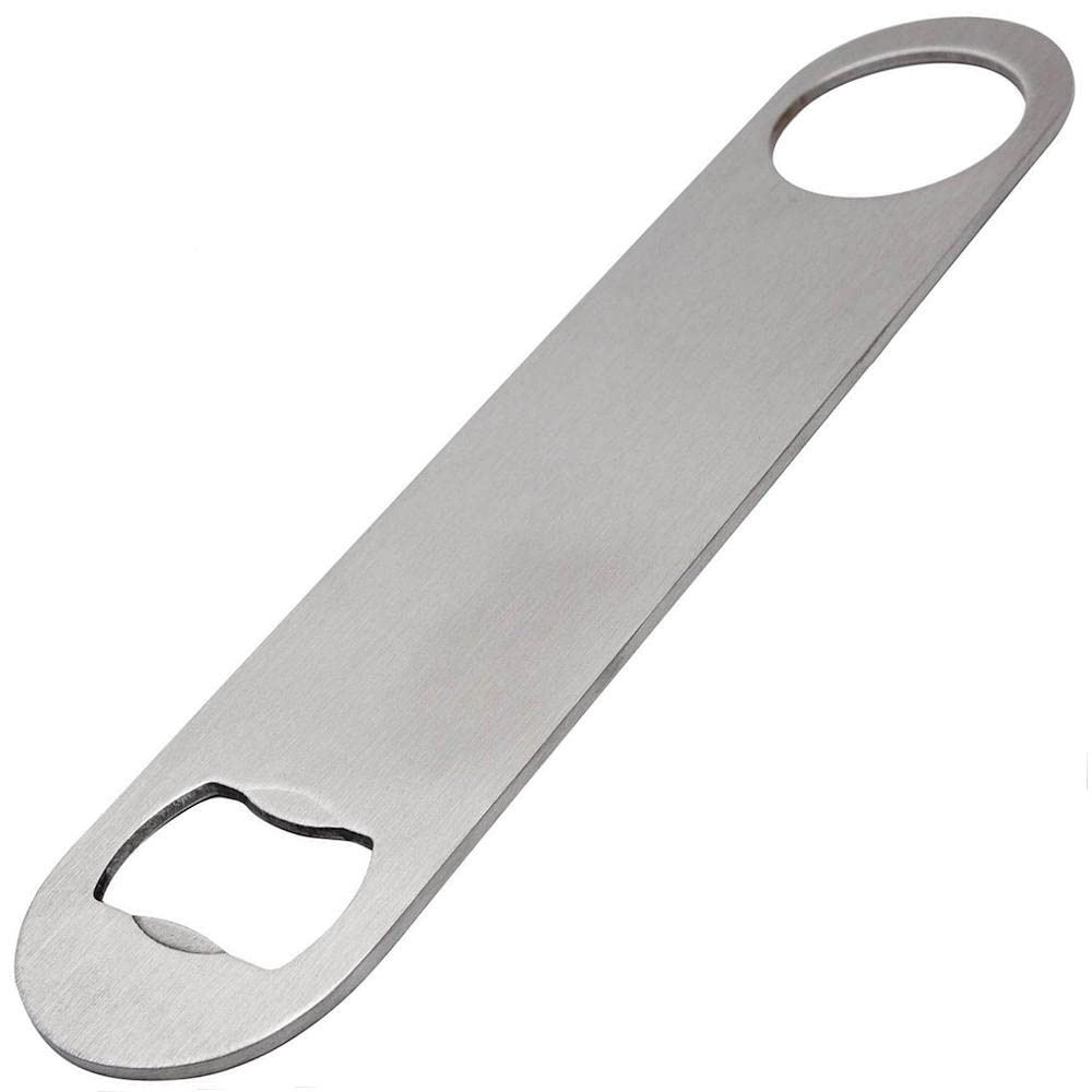 BarBitsBartender Bottle Opener - Heavy Duty Bar Blade, Professional Flair Cocktail Tool - Stainless Steel