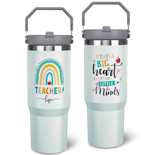 soeufnwhf Teacher Tumbler Cup, 30oz Stainless...