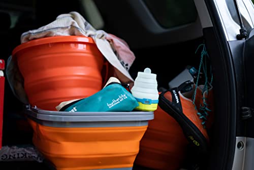 Ust Flexware Collapsible Bucket 2.0, 2.64 Gallon, Orange (20-12267) #TOP2