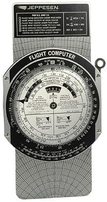 Jeppesen Metal CSG E6-B, Non-Glare Finish, Instruction Manual, Carrying Case