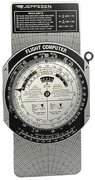 Jeppesen Metal CSG E6-B, Non-Glare Finish, Instruction Manual, Carrying Case