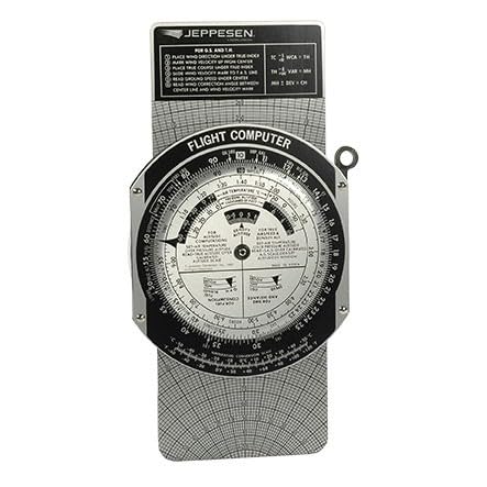 Jeppesen Metal CSG E6-B, Non-Glare Finish, Instruction Manual, Carrying Case