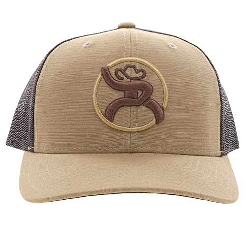 Hooey Men’s Roughy Adjustable Snapback Hat (Tan/Brown) #TOP2