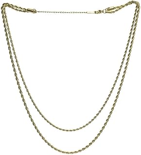 Stainless Steel Necklace With Plexus Style For Girl - Gold