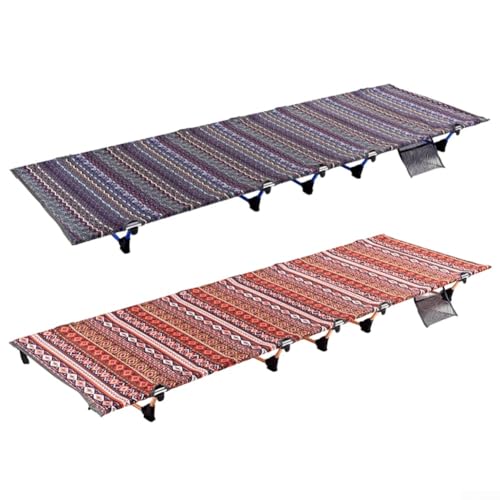 Lit de camping portable pliable ultraléger pour voyage - 7