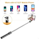 Gritin Palo Selfie Tr pode 3 en 1 Selfie Stick M vil Bluetooth con Inal mbrico Control Remoto Mon pode Extensible para Phone 14 14 Pro 11 Pro MAX 11 Pro Galaxy S10 S9 Huawei Xiaomi