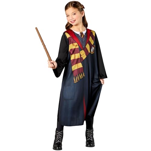 Rubies Official Warner Brothers Harry Potter Deluxe Hermione Childrens Costume Kids Fancy Dress Size 7-8 Years Halloween