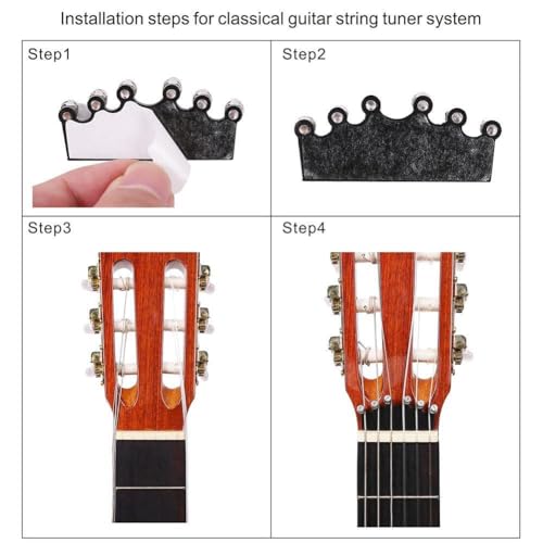 ZIRYXQ Système d’accordeurs de verrouillage pour guitare électrique, version améliorée, mécaniques de guitare électrique, accordeurs, chevilles d’accordage, chevilles d’accessroies - Les Beatles, Paul McCartney, John Lennon, RIngo Starr, George Harrison ZIRYXQ Système d'accordeurs de verrouillage pour guitare électrique, version améliorée, mécaniques de guitare électrique, accordeurs, chevilles d'accordage, chevilles d'accessroies – Image 8