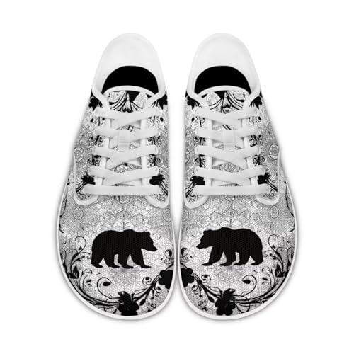 Walking Shoes Wide Toe Barefoot Shoes Minimalist Zero Drop Shoes Breathable Fashion Sneakers for Women Men