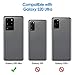 JETech Slim Fit Case for Samsung Galaxy S20 Ultra 5G (2020), Thin Phone Cover with Shock-Absorption and Carbon Fiber Design (Black)