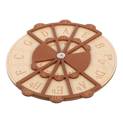 Regalo adatto per gli studenti: ideale come accessorio per l'apprendimento della chitarra, è progettato per studenti e adulti amanti della impegnati a migliorare la loro comprensione della tabella delle scale per chitarra e del posizionamento delle dita, aiuto per gli accordi per chitarra, delle quinte per chitarra