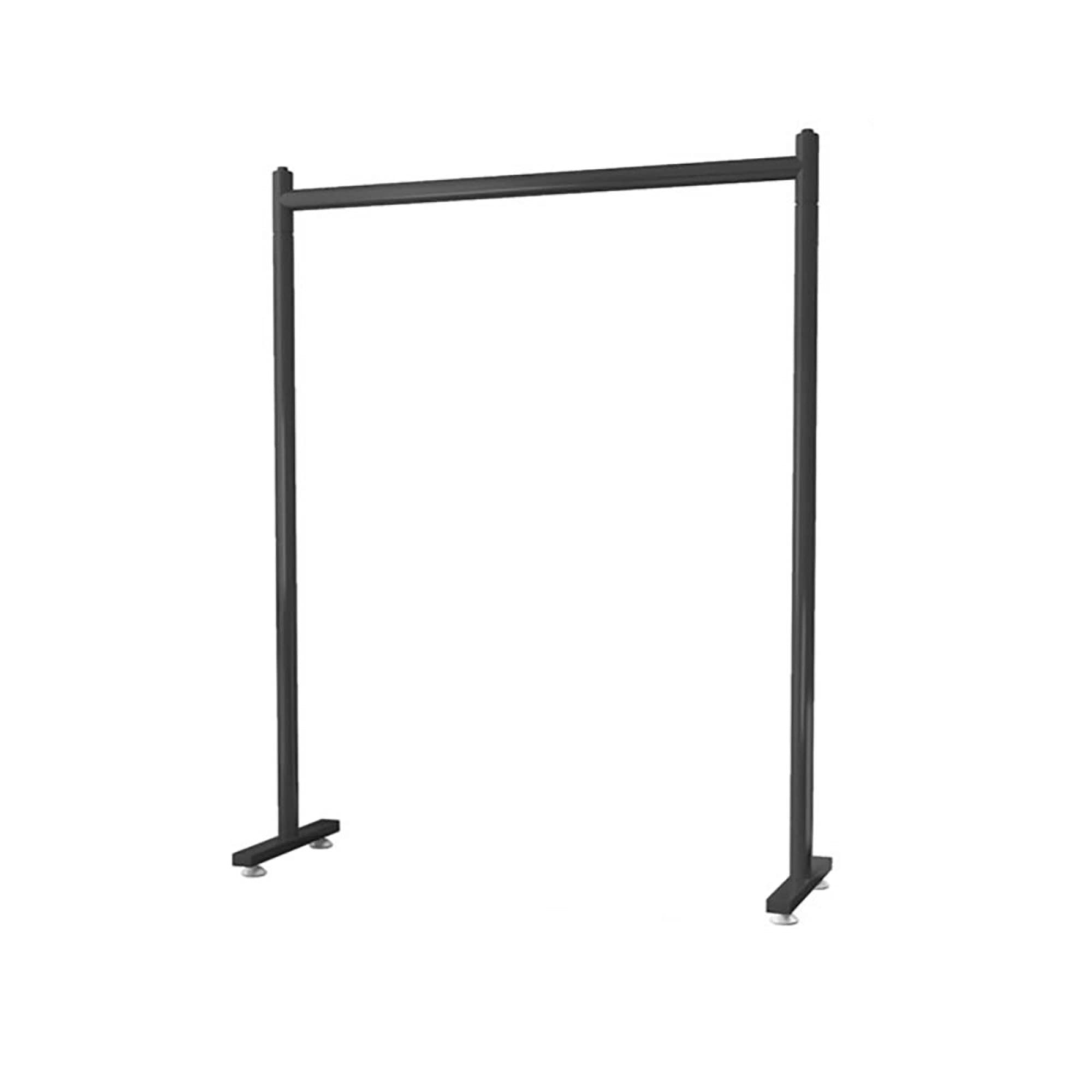 Porte-manteau réglable en métal avec 4 coussinets anti-rayures pour dressing