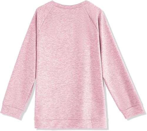 Image of Apbondy Girls Shirts Casual Long Sleeve Crewneck Loose Striped Sweatshirts Pullover Tops