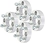 ZENITHIKE 4x100 Wheel Spacers Adapters Set of 4LUG 1.25 inch Thick WheelCentric Adapter with 12x1.5 Studs 60CB Compatible for Prelude 1987-1991 for Fit 2007-2020