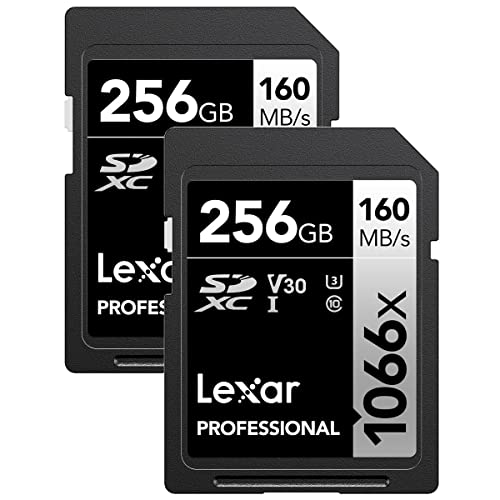 Lexar SILVER Series Professional 1066x 256GB UHS-I U3 SDXC[J[h 2pbN