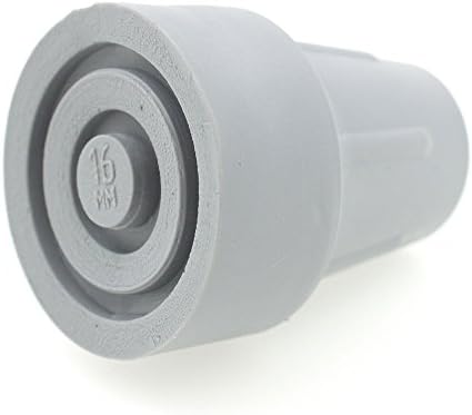 Rubber Ferrule for Walking sticks (2 Pack) Type Z - Heavy Duty - (22mm Grey)