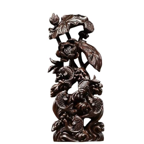 Poisson sculpture sur bois cadeau idéal pour pendaison de crémaillère - 2