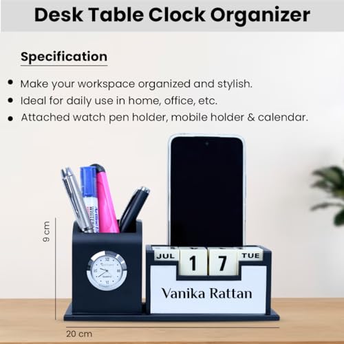 Image of Giftana 3 in 1 Personalized Diary, 510ml Tumbler & Desk Organizer Gift Set