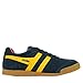 Gola Men's Harrier Fashion Sneaker, Navy/Sun/Red,10 UK/11 M US