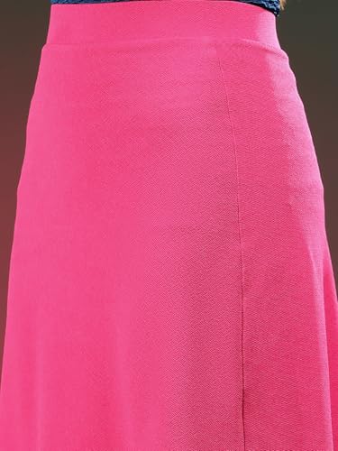 Image of KOTTY Women's Solid and Printed Skirts - A-Line || Pencil || Midi || Maxi || Knee-Length || Flared || Asymmetric Styles for Chic and Comfortable Fashion