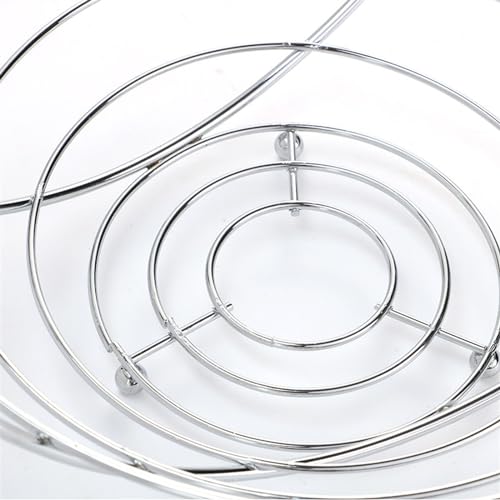 Centro de mesa frutero de diseño elegante con soporte para plátanos integrado 6