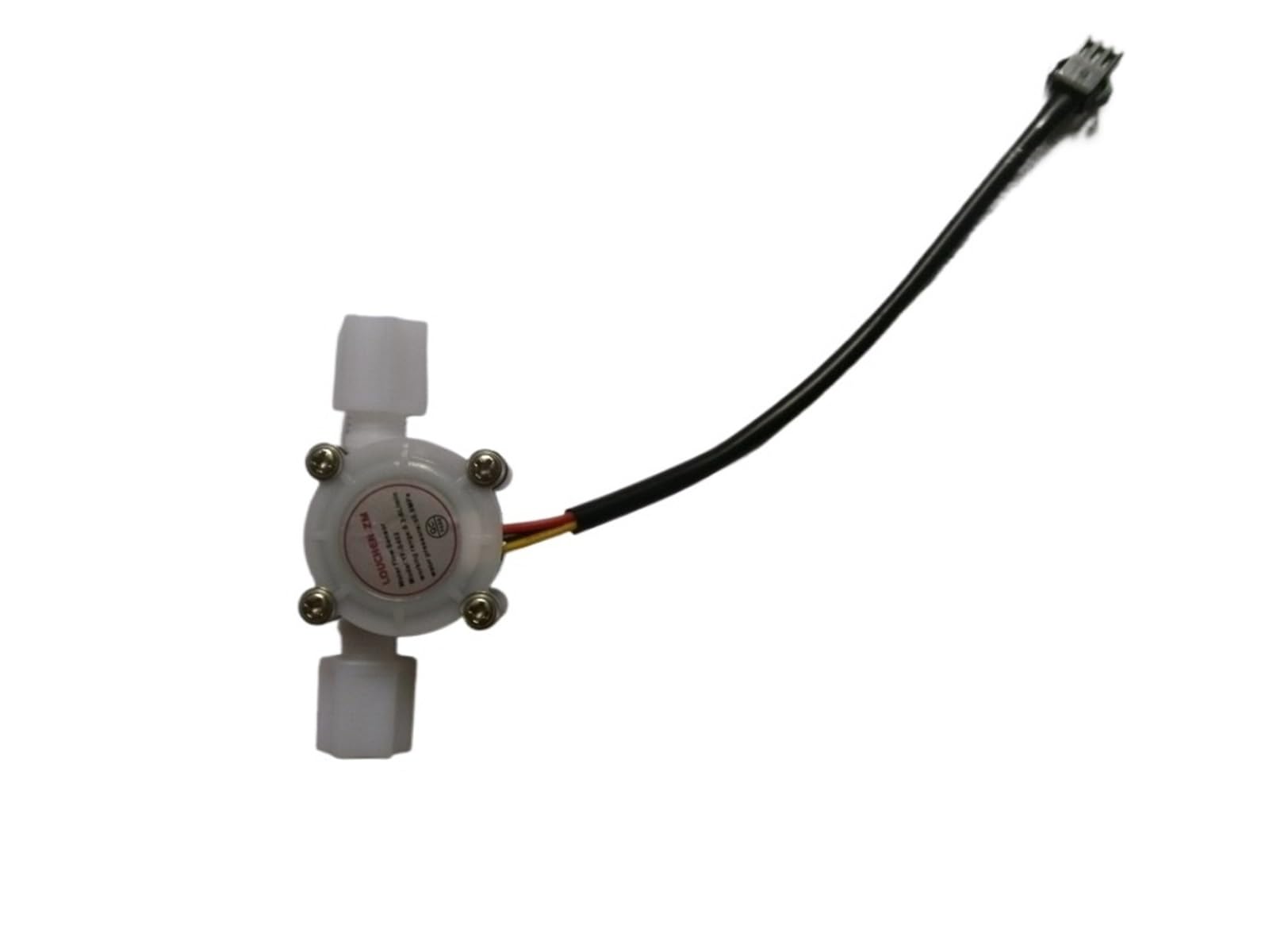 G1/4" Display di controllo del flusso d'acqua Misuratore di portata+Sensore di flusso+Adattatore di alimentazione+Solenoide
