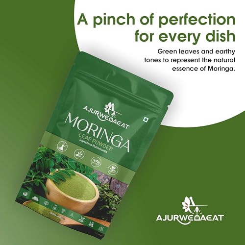 Image of Organic India Moringa Powder, Essential Nutrition Superfood, Helps Naturally Boost Energy Levels, Improves Stamina & Vitality, Rich In Vitamins & Minerals (100 GM - Pack Of 1)