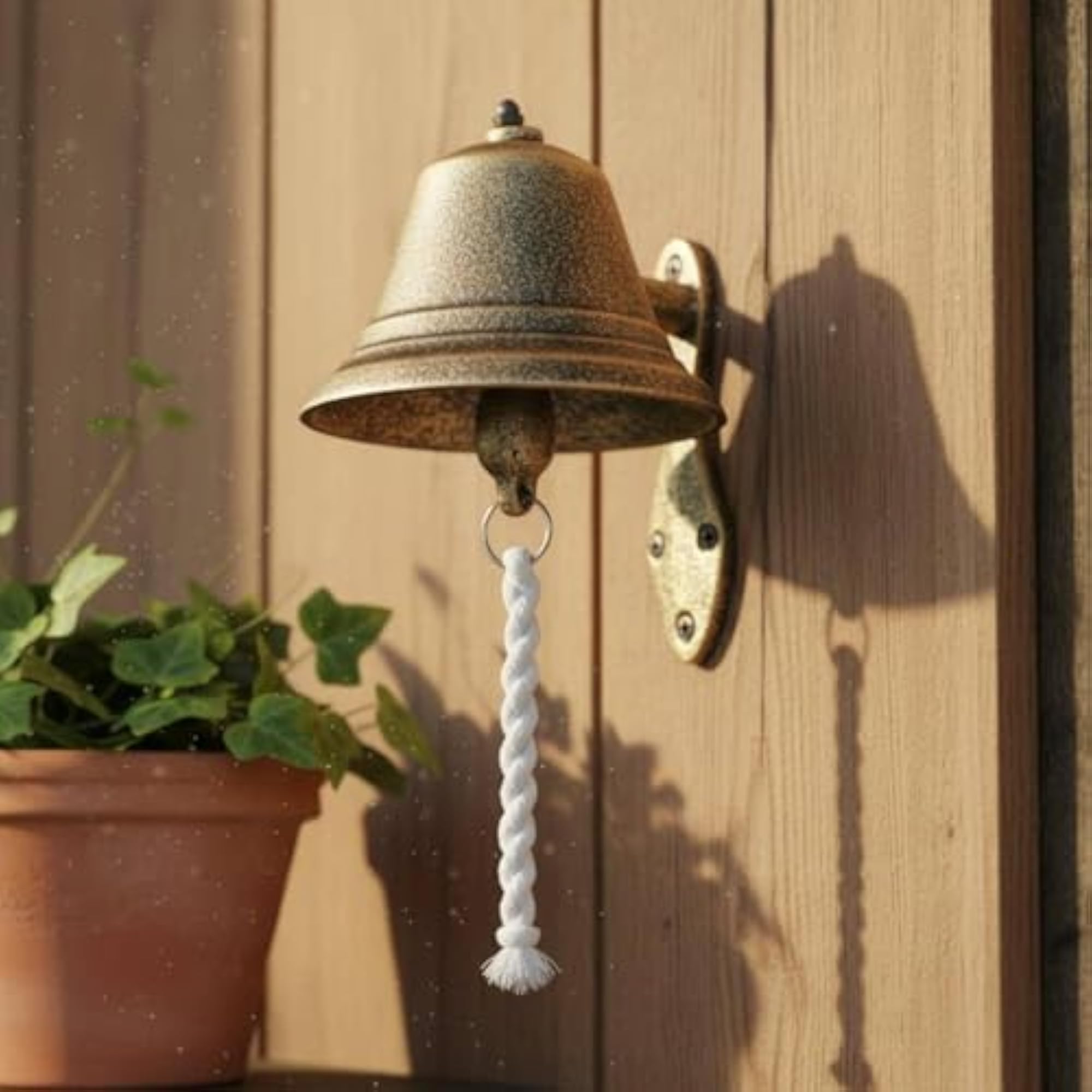 Seraph Wall Gong Pleasant Tone Cast Iron Entry Tone