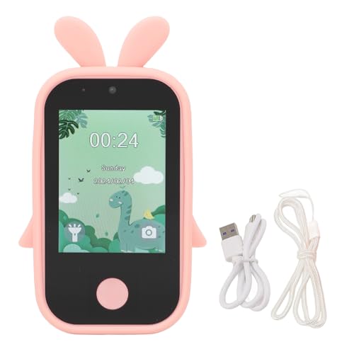Appareil photo numérique 1080p 48 MP rose tactile avec lecteur MP3
