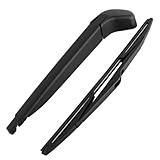 Heckscheibenwischer Set Ersatz für Ford Focus MK2 2004-2011, Heckscheibe Windschutzscheibe Arm und Blatt, Scheibenwischer Ersatzwischblätter