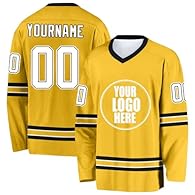 Build Your Team Identity: Fully customise both front and back with your high-definition team logo, player name, and chosen number (like 00 shown). Creates a professional, unified look for your squad that boosts on-ice morale and visibility. Wear Your...